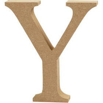 Small 8cm Wooden MDF Letters, Numbers & Symbols | Wood Shapes for Crafts