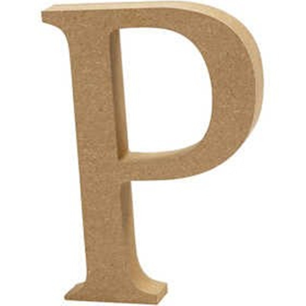 Small 8cm Wooden MDF Letters, Numbers & Symbols | Wood Shapes for Crafts