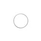 10 to 50cm Metal Rings, Flower Hoops in White, Silver, Gold & Black