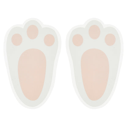 Easter Bunny Footprint Floor Stickers | Egg Hunts & Easter Parties