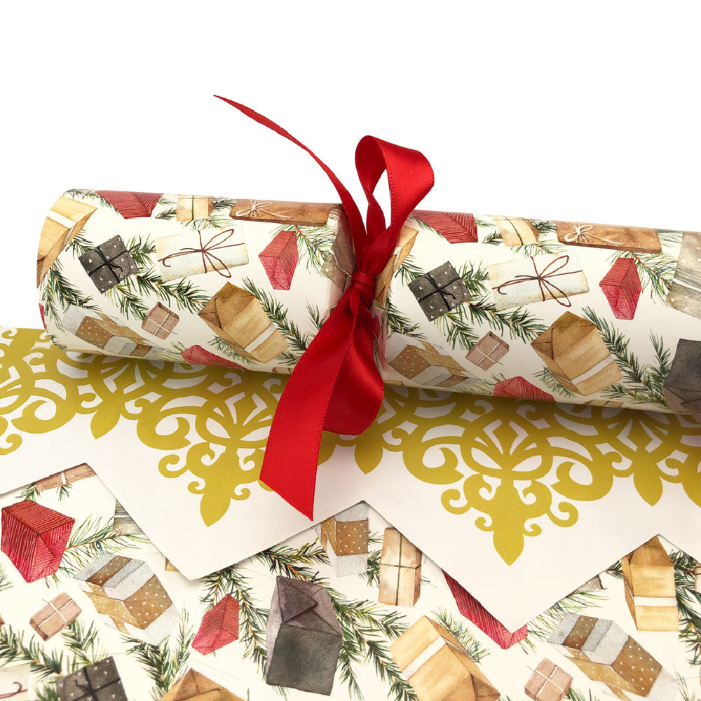 Pine and Presents Christmas Cracker Making Kits - Make & Fill Your Own