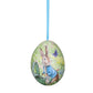 Peter Rabbit Two-Part Hanging Tinware Egg | Fillable Easter Gift
