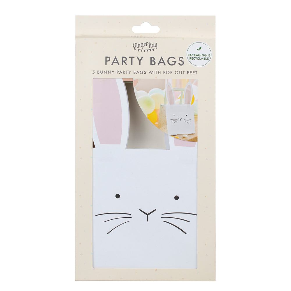 5 Kids Easter Bunny Party Bags | Best Quality | Perfect for Egg Hunts