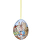 Peter Rabbit Two-Part Hanging Tinware Egg | Fillable Easter Gift