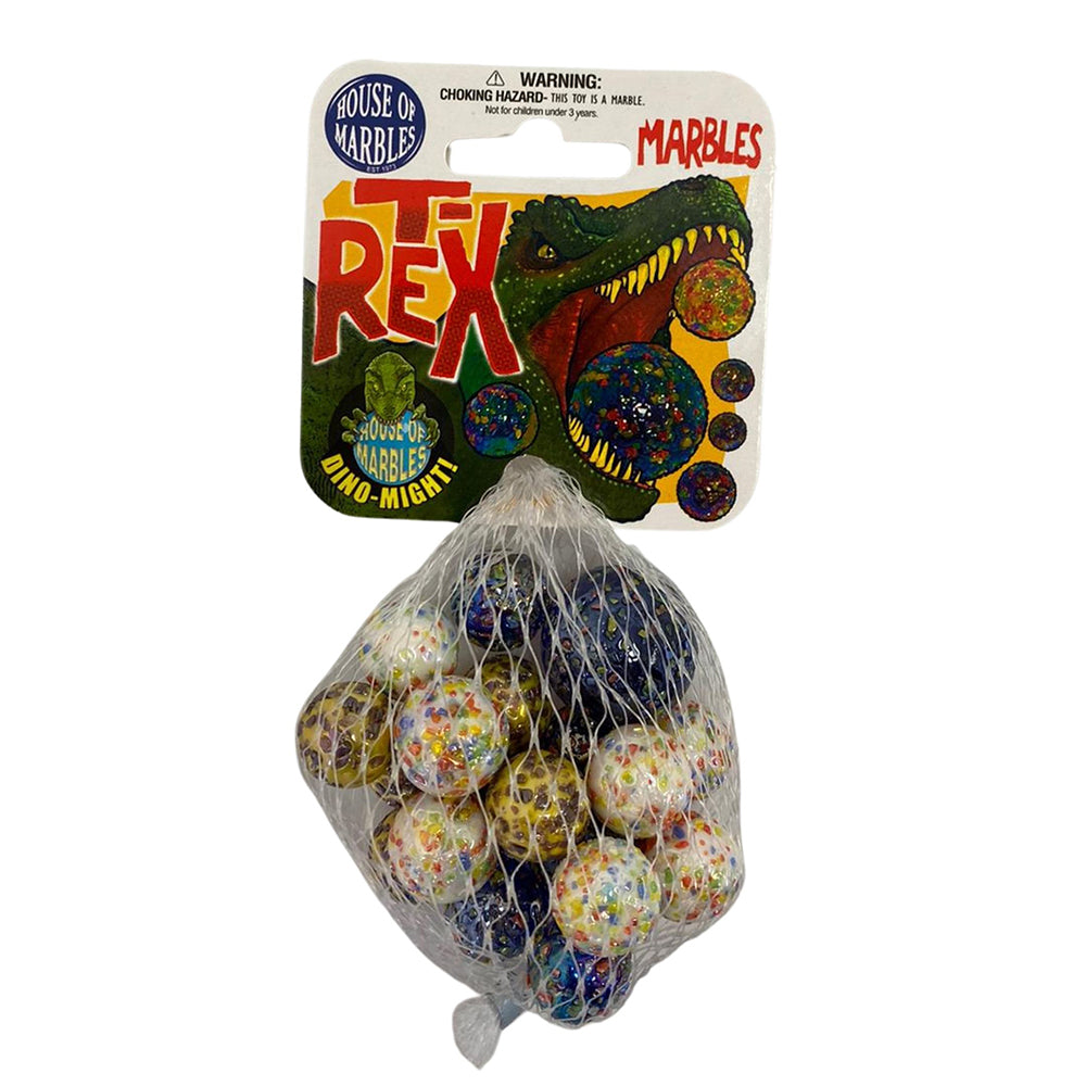 T-Rex Dinosaur Themed Marble Collection | Cracker Filler | Mini Gift