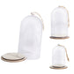 Plastic Bell Jar Cloche with Jute Cord for Crafts | Choice of Size