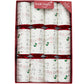 8 Handmade Christmas Crackers with Chime Bars | Musical Notes Pattern