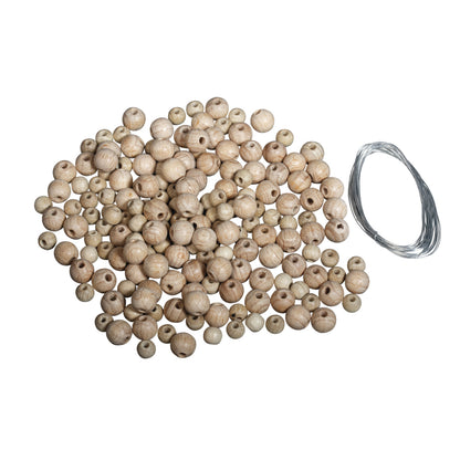 Wooden Bead Classic Star Craft Kit | Christmas Craft