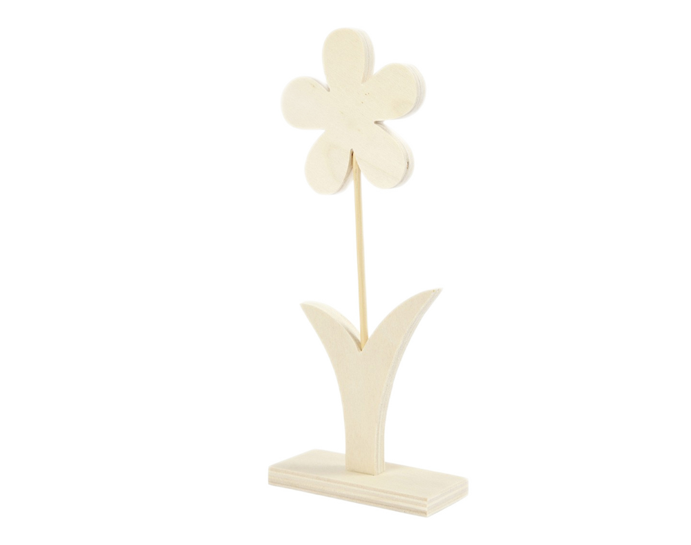 Wooden Freestanding Flower to Decorate