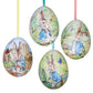 Peter Rabbit Two-Part Hanging Tinware Egg | Fillable Easter Gift