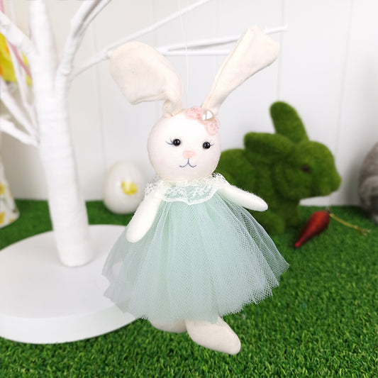 Oh So Pretty Easter Bunny | Mint | Hanging Tree Decoration | Gisela Graham