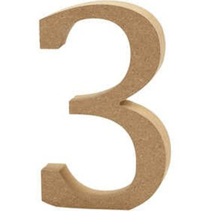 Small 8cm Wooden MDF Letters, Numbers & Symbols | Wood Shapes for Crafts