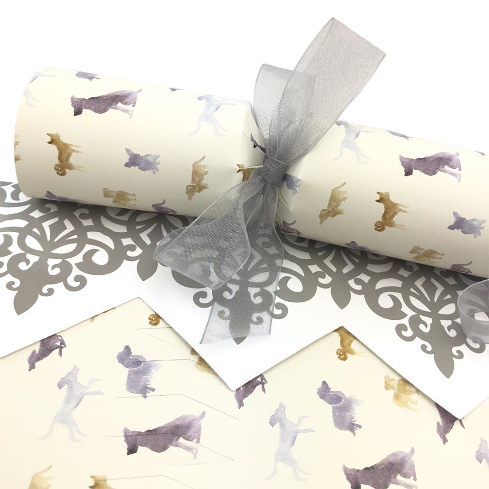 Watercolour Dogs Cracker Making Kits - Make & Fill Your Own
