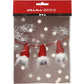 Christmas Gonks Mini Garland Needle Felting Craft Kit | DIY Decoration