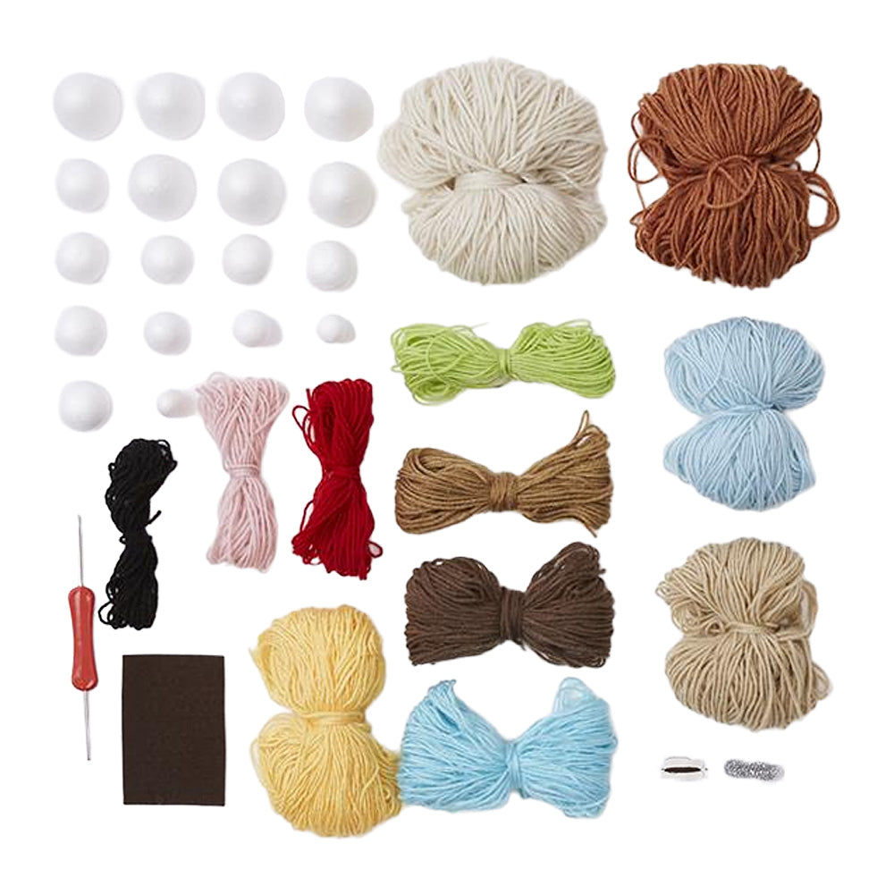 Crochet Your Own Felt Nativity Scene | Christmas Soft Craft Kit