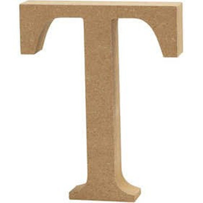 Small 8cm Wooden MDF Letters, Numbers & Symbols | Wood Shapes for Crafts