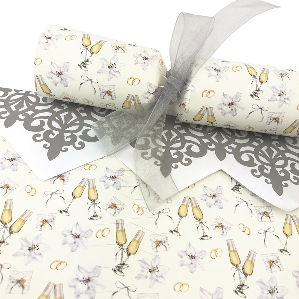 Champagne Wedding | Cracker Making Craft Kit | Make & Fill Your Own