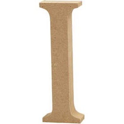 Small 8cm Wooden MDF Letters, Numbers & Symbols | Wood Shapes for Crafts