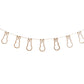 Wooden Cut Out Easter Bunny Banner | Home Décor | 1.5m Long