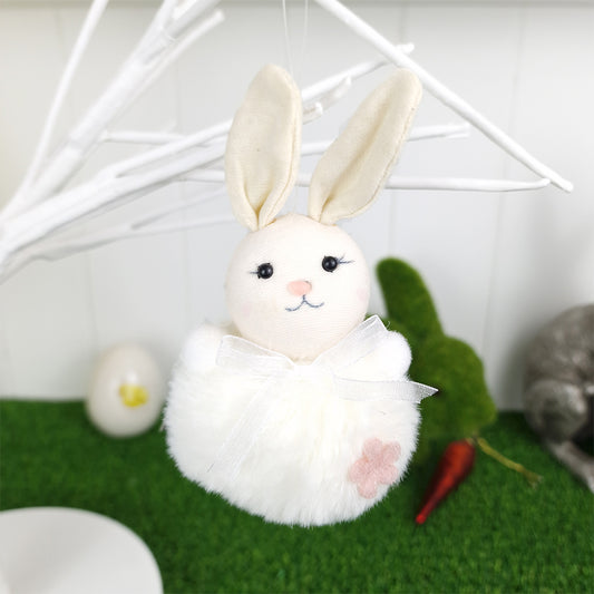 Such a Cutie Easter Bunny | White | Hanging Tree Decoration | Gisela Graham