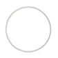 10 to 50cm Metal Rings, Flower Hoops in White, Silver, Gold & Black