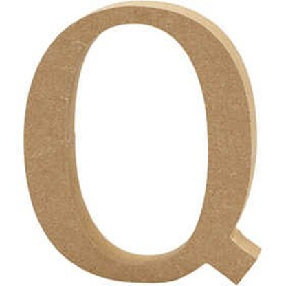 Small 8cm Wooden MDF Letters, Numbers & Symbols | Wood Shapes for Crafts