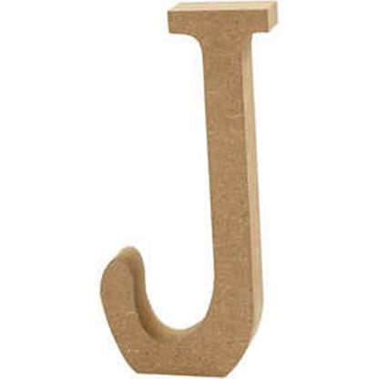 Small 8cm Wooden MDF Letters, Numbers & Symbols | Wood Shapes for Crafts