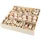 72 Wooden Christmas Ornaments | Tree Decorations | Baubles Craft Base