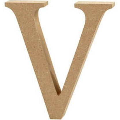 Small 8cm Wooden MDF Letters, Numbers & Symbols | Wood Shapes for Crafts