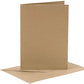6 Coloured A6 Cards & Envelopes for Card Making Crafts | Card Making Blanks