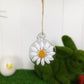 Pretty Daisy Easter Tree Decoration | Best Quality Glass | Gisela Graham