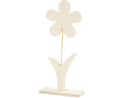 Wooden Freestanding Flower to Decorate