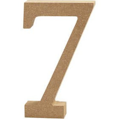 Small 8cm Wooden MDF Letters, Numbers & Symbols | Wood Shapes for Crafts