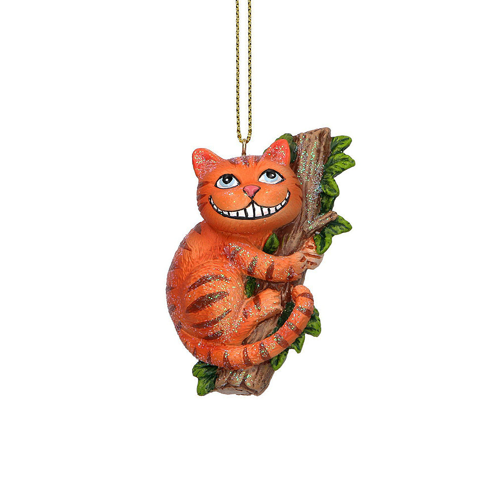 Cheshire Cat Hanging Ornament | Alice in Wonderland Tree Decoration | Gisela Graham