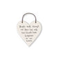 Friends Leave Footprints on Our Hearts - Mini Hanging Heart | Cracker Filler | Mini Gift