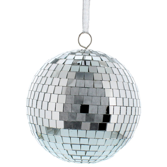 15cm Mirror Ball | Single | Christmas Tree Decoration Bauble | Glitter Ball