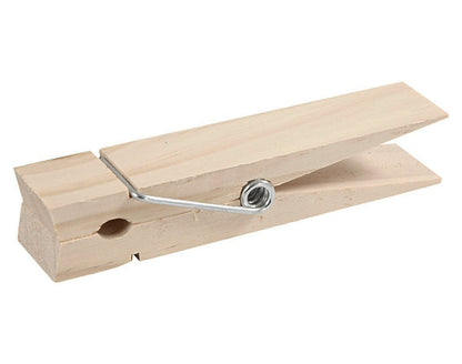 15cm Large Oversized Wooden Peg for Decorating and Crafts