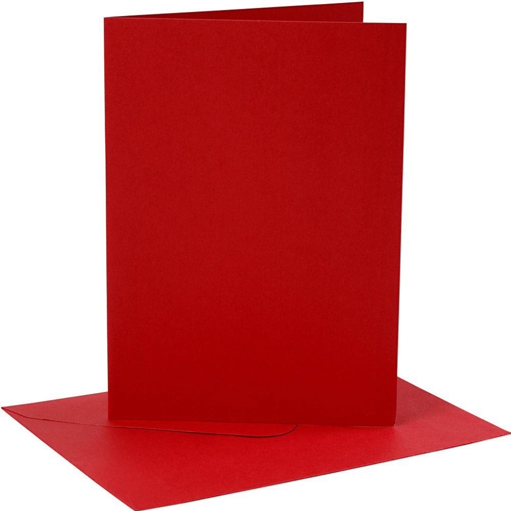 4 Coloured 5x7 Cards & Envelopes for Card Making Crafts | Card Making Blanks
