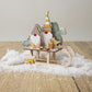 16cm Wooden Self Assembly Gonk Scene with Sleigh | Adult Christmas Craft