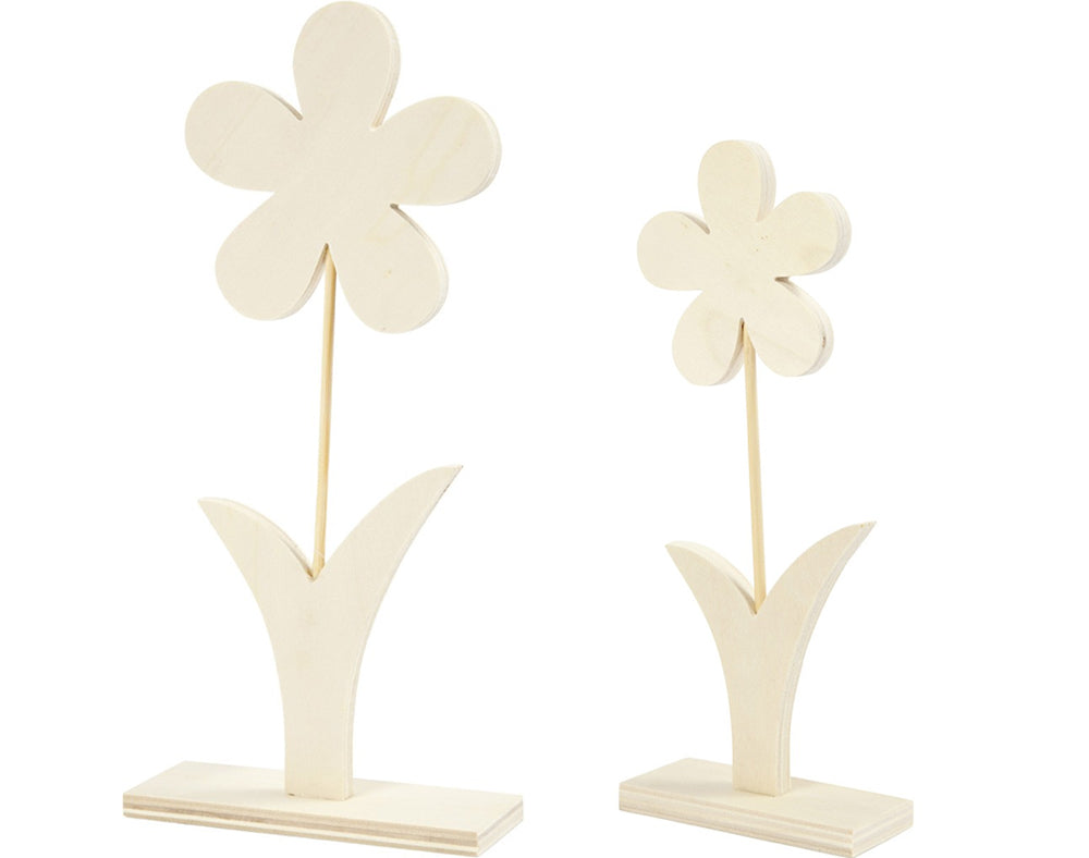 Wooden Freestanding Flower to Decorate