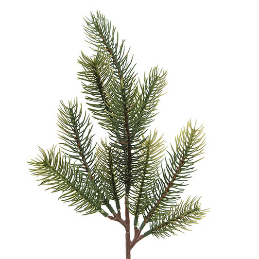 36cm Artificial Pine Stem for Christmas Floristry Crafts